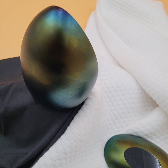 Henry Summa Signed Art Glass Paperweight - Picture 7 of 10